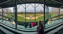 Clinton - Game Action from grandstand wide angle - color